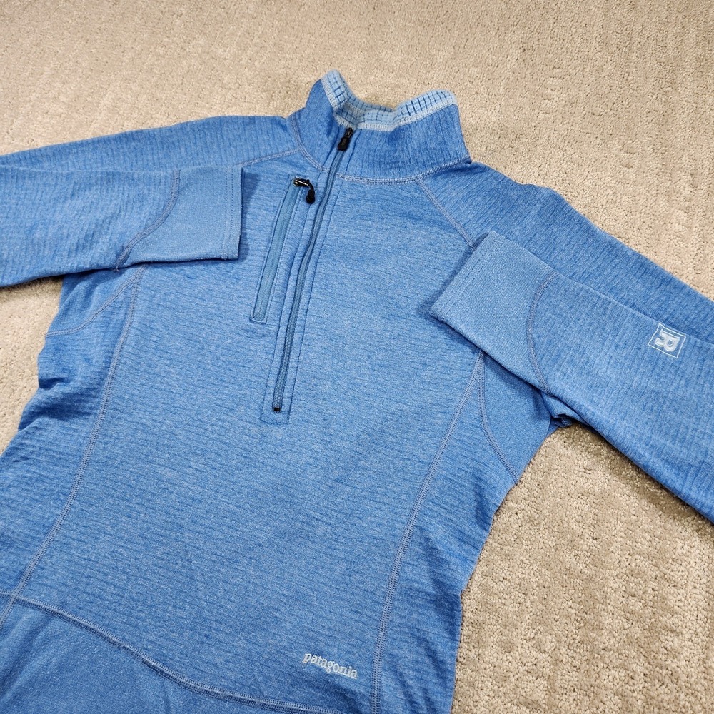 Vintage Patagonia Sweatshirt Women S Regulator Grid Fleece USA Midlayer Polortec